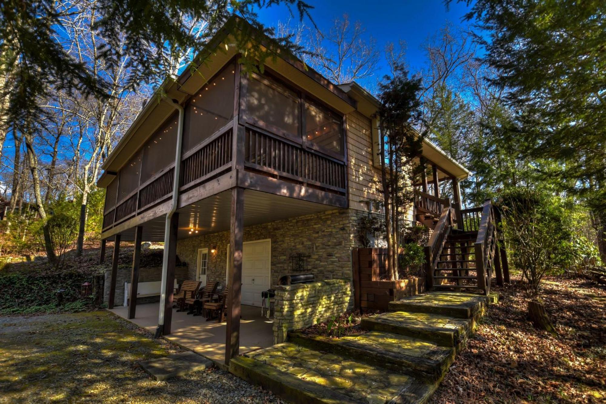 Southern Living Cottage Cozy Up By The Fire Relax On The Porch And Enjoy Peaceful Surroundings 蓝岭 外观 照片