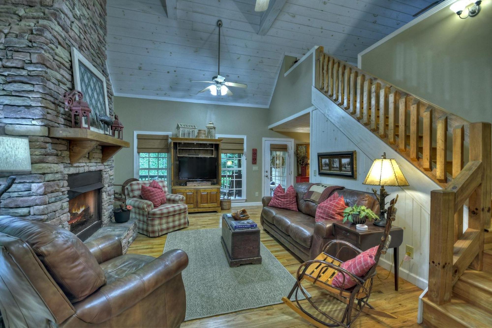 Southern Living Cottage Cozy Up By The Fire Relax On The Porch And Enjoy Peaceful Surroundings 蓝岭 外观 照片